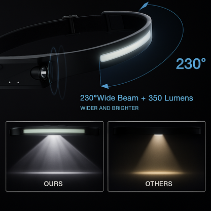 LED galvos žibintas